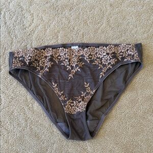 Wacoal Brown Lace Detail Lingerie